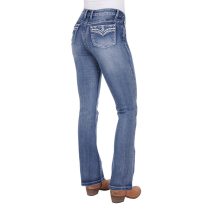 Pure Western Jemma High Waisted Boot Cut Jean