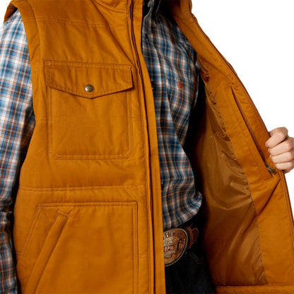 Ariat Mens Grizzly Canvas Vest