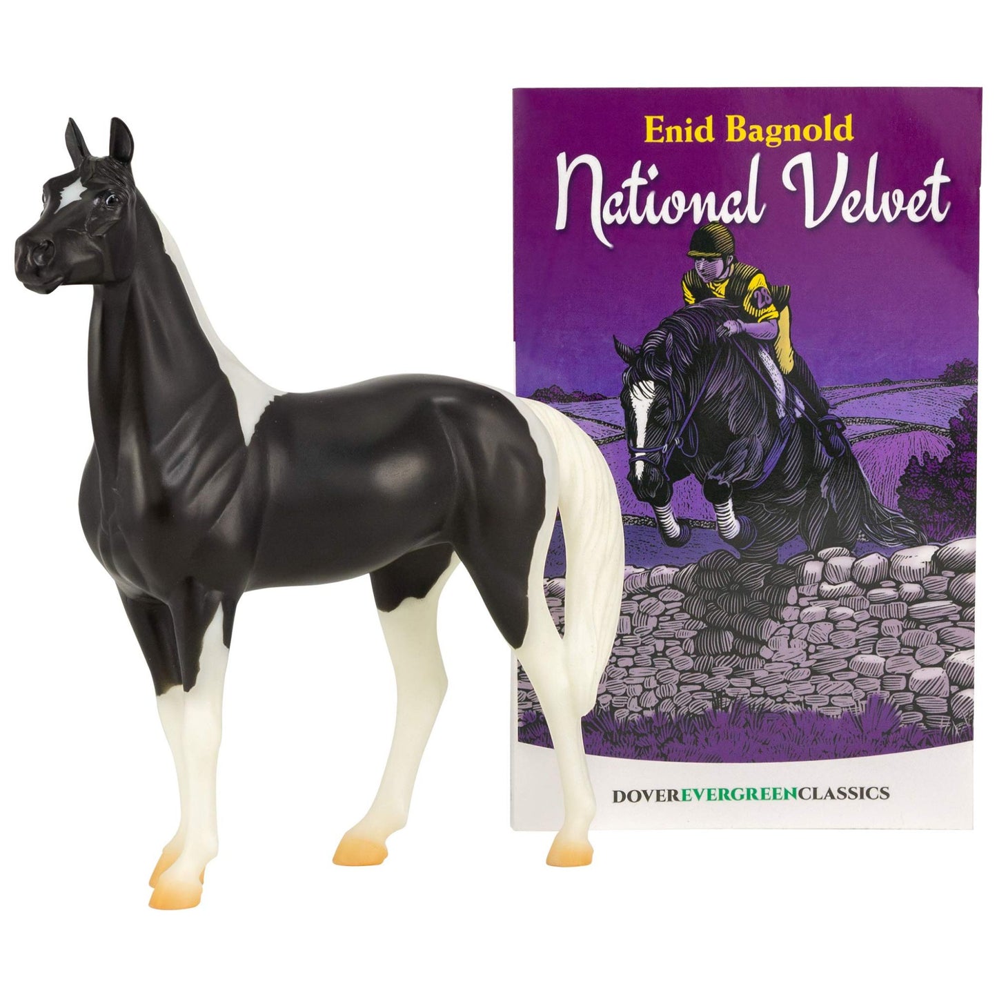 Breyer Freedom National Velvet Horse n Book Set