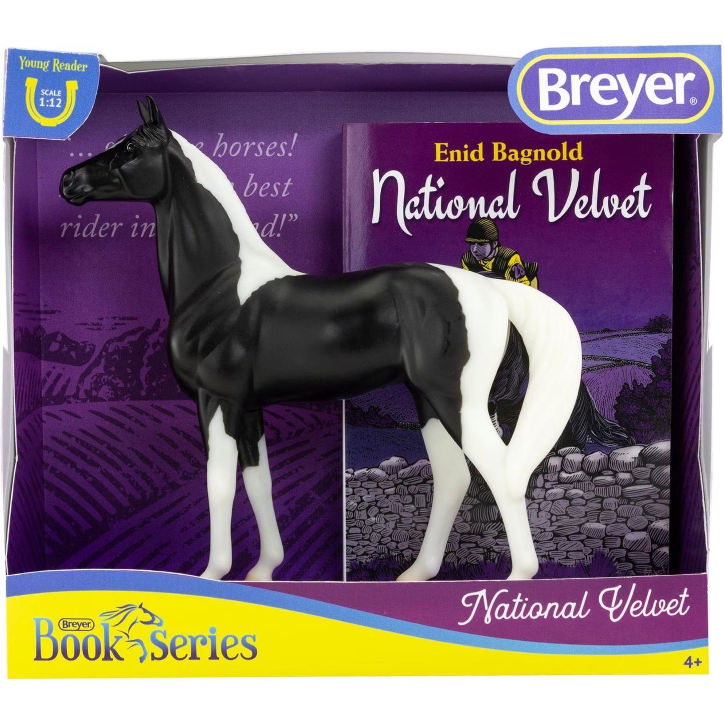 Breyer Freedom National Velvet Horse n Book Set