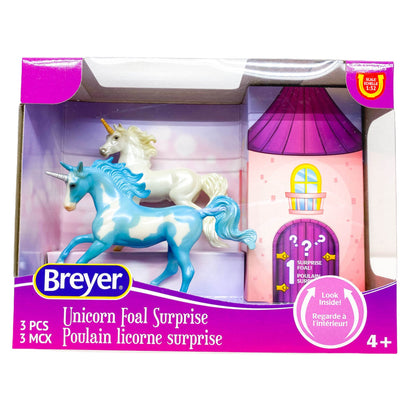 Breyer Stablemates Unicorn Foal Surprise - Windswept Family