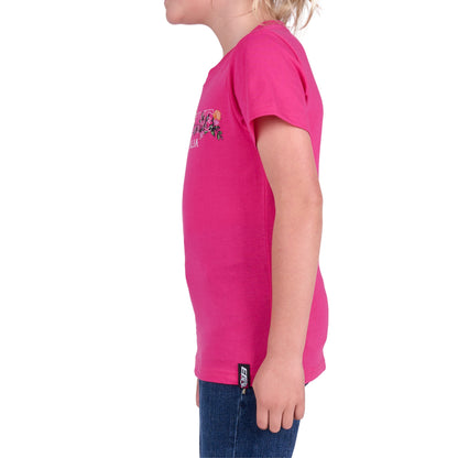 Bullzye Girls Flora Short Sleeve Tee