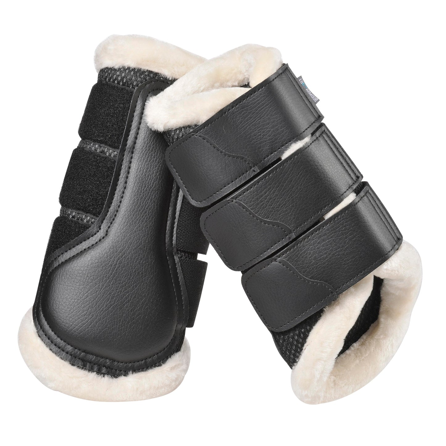 EQ Armour Fleece Edged AirTec Mesh Brushing Boots