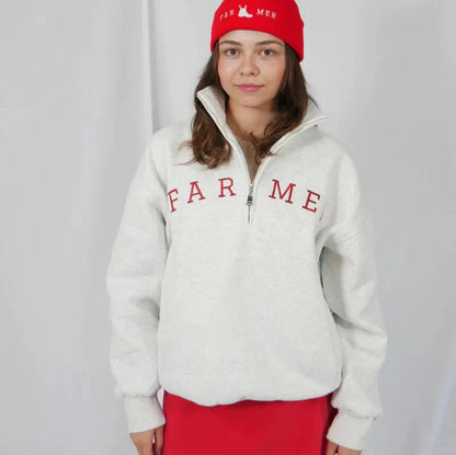 Far Mer. Quarter Zip Pull Over