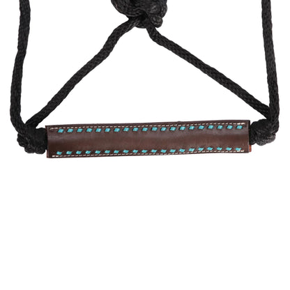 Fort Worth Hosa Rope n Leather Halter