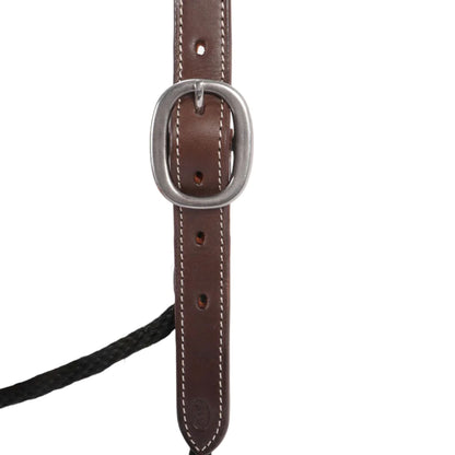 Fort Worth Hosa Rope n Leather Halter