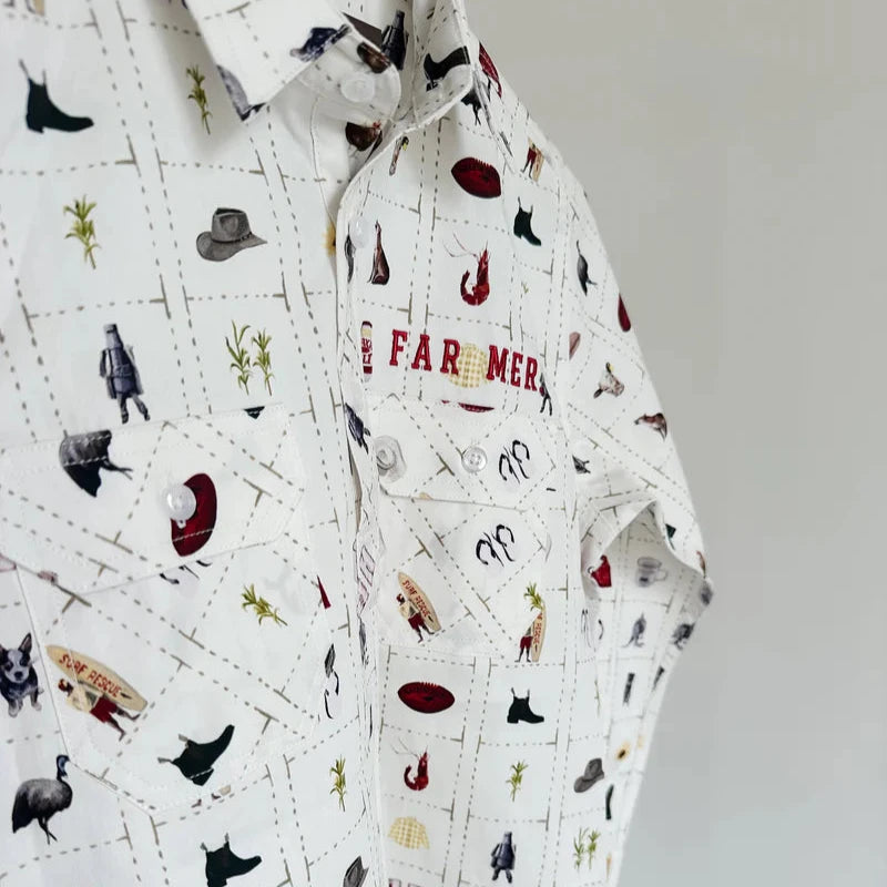 Far Mer. Kids Workshirt