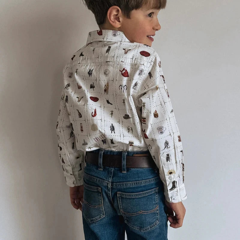 Far Mer. Kids Workshirt