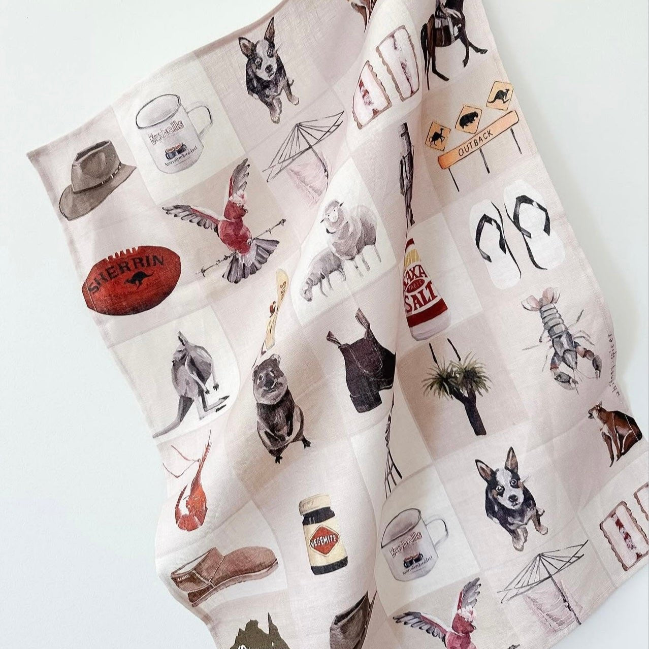 Whitney Spicer Ozzie Tea Towel