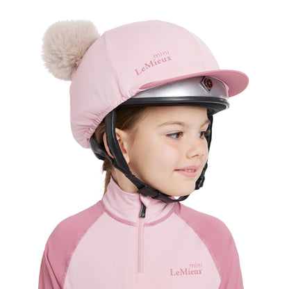 LeMieux Mini Double Pom Hat Silk