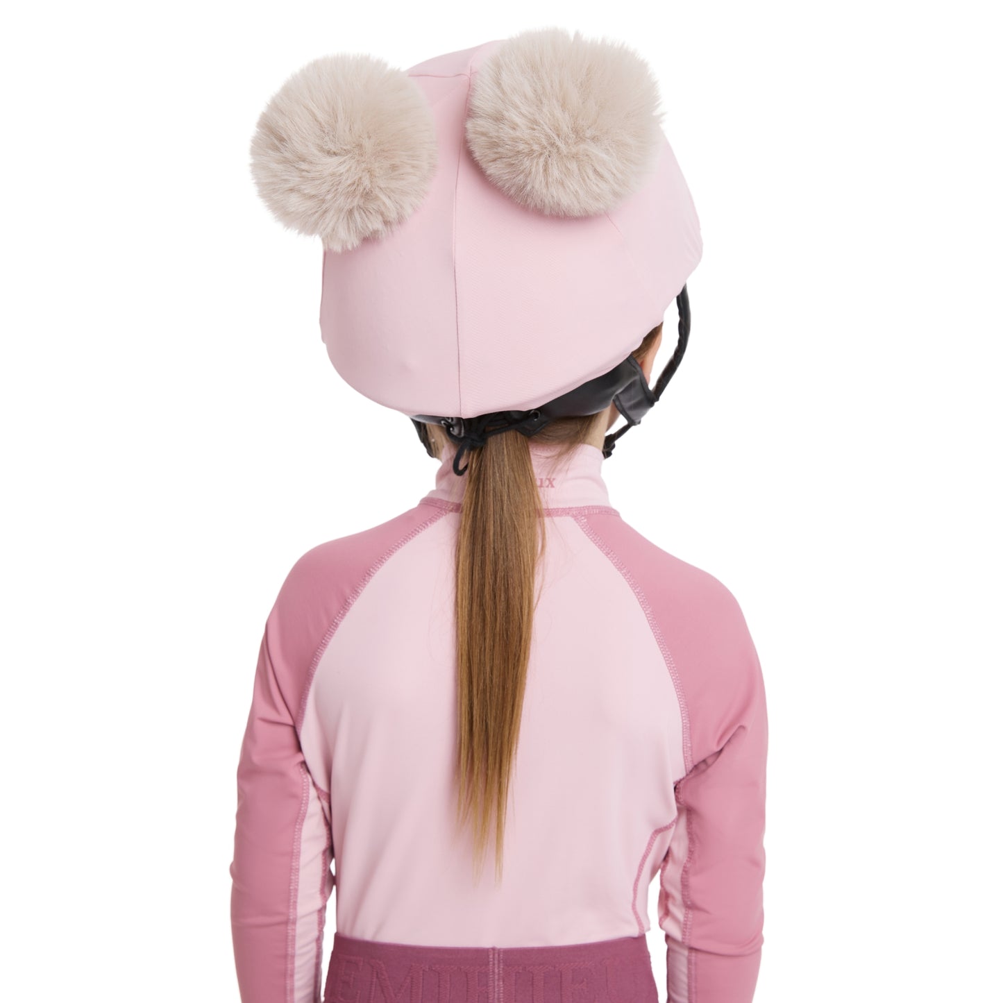 LeMieux Mini Double Pom Hat Silk