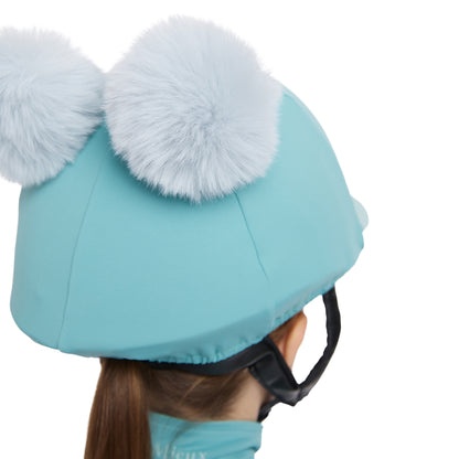 LeMieux Mini Double Pom Hat Silk