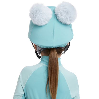 LeMieux Mini Double Pom Hat Silk