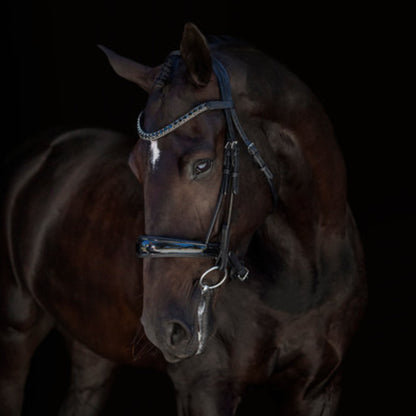 Lumiere Audrey Cavesson Rolled Leather Bridle