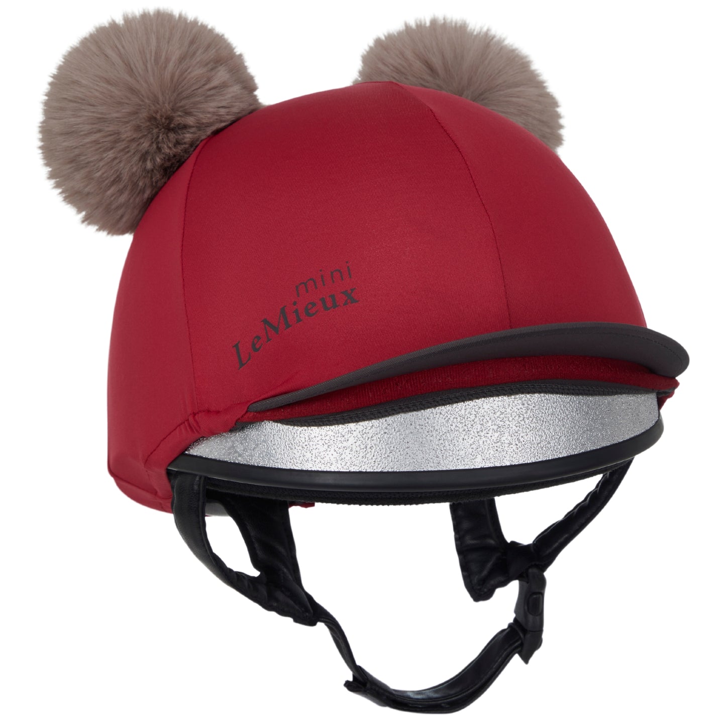 LeMieux Mini Double Pom Hat Silk