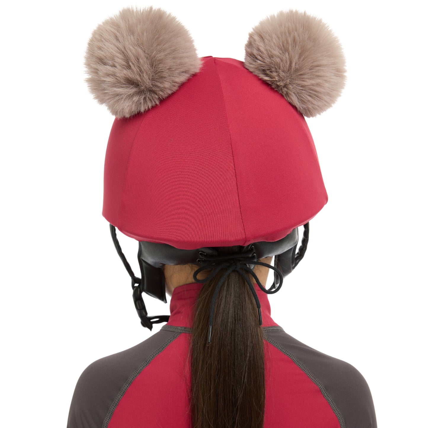 LeMieux Mini Double Pom Hat Silk