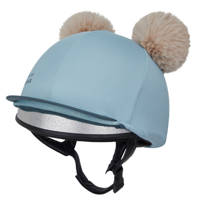 LeMieux Mini Double Pom Hat Silk