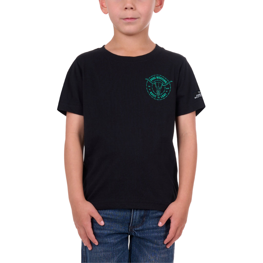 Pure Western Boys Walker Short Sleeve Tee