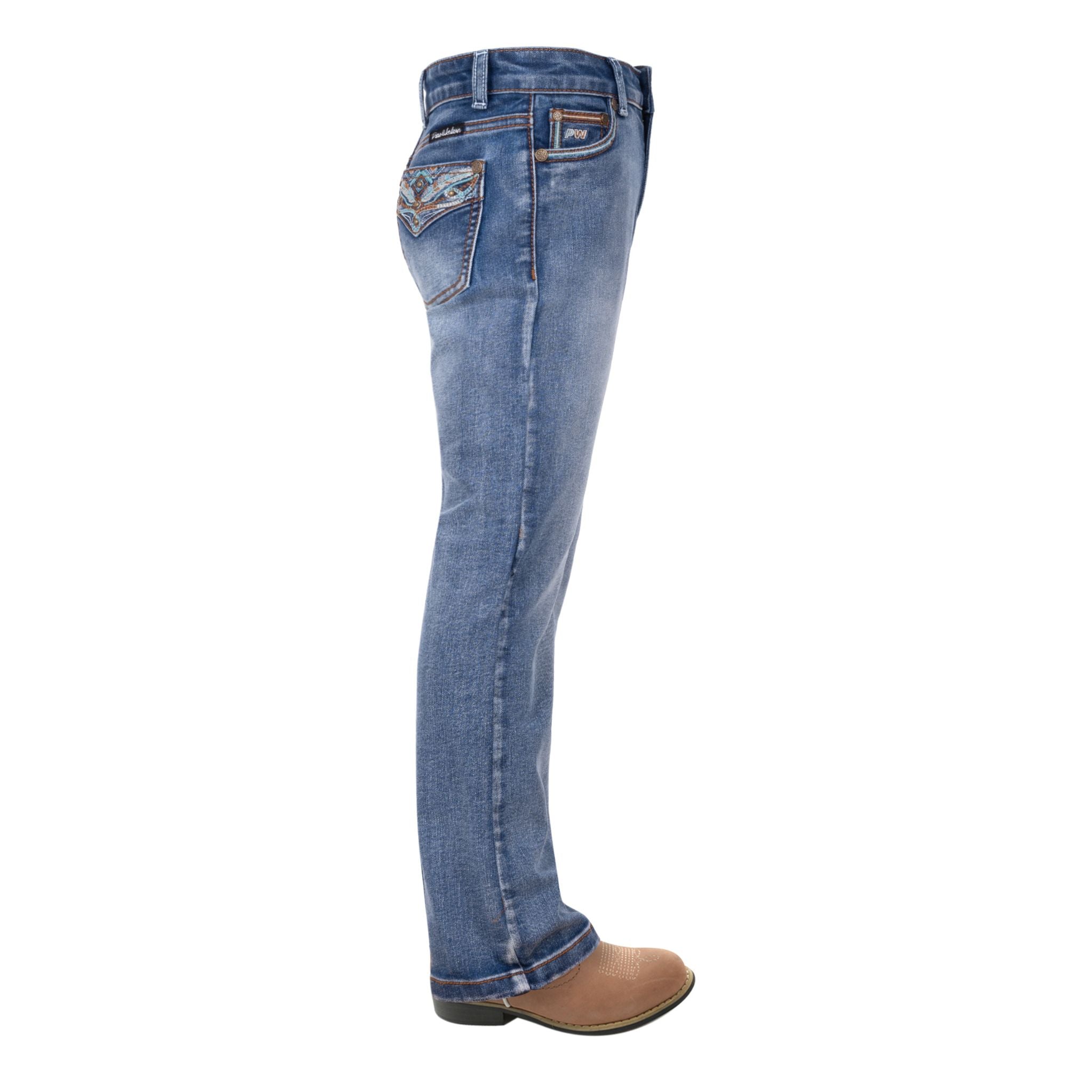 Western hot sale girl jeans