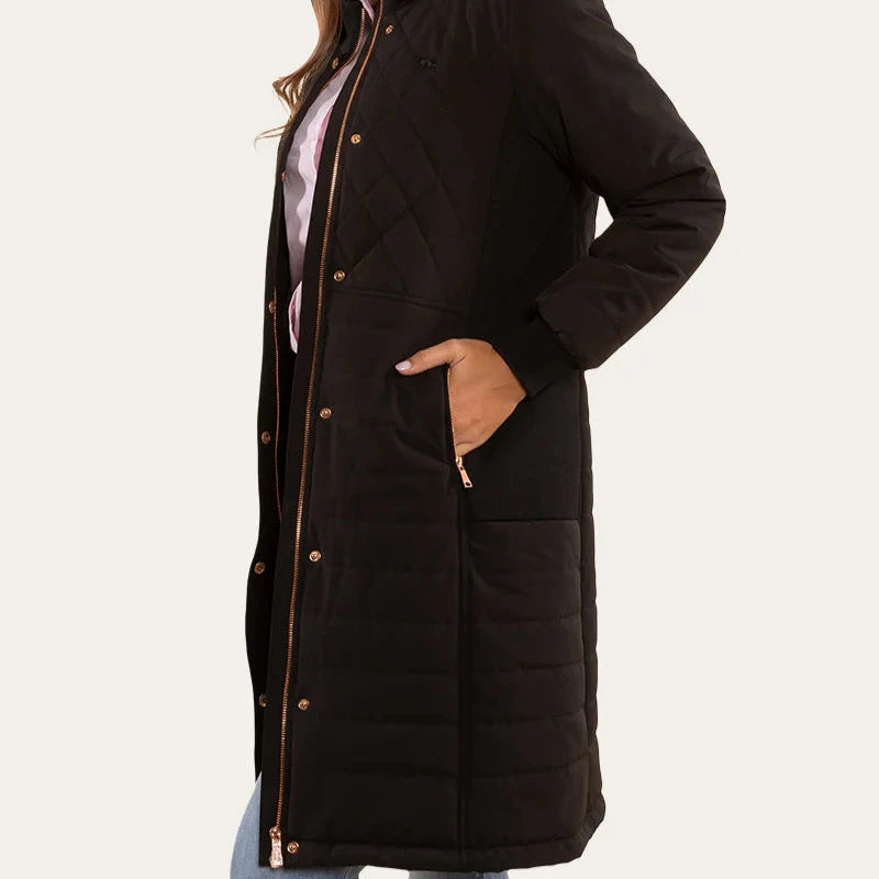 Ringers Western Brighton Womens Longline Puffer Jacket