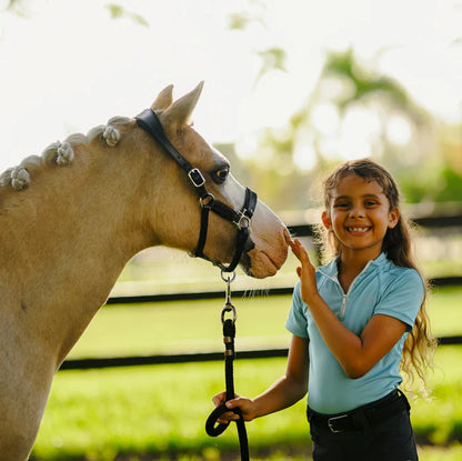 Lumi Pony Vegas Glitter Leather Halter