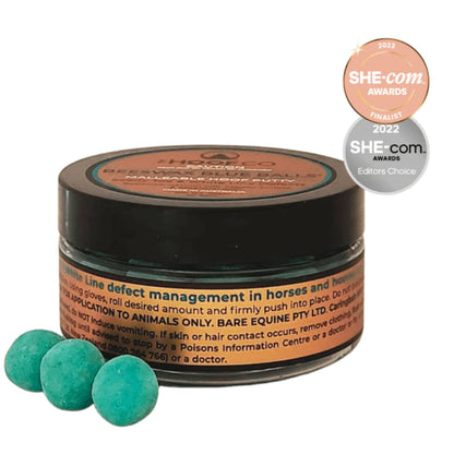 The Hoof Co Beeswax Blue Balls