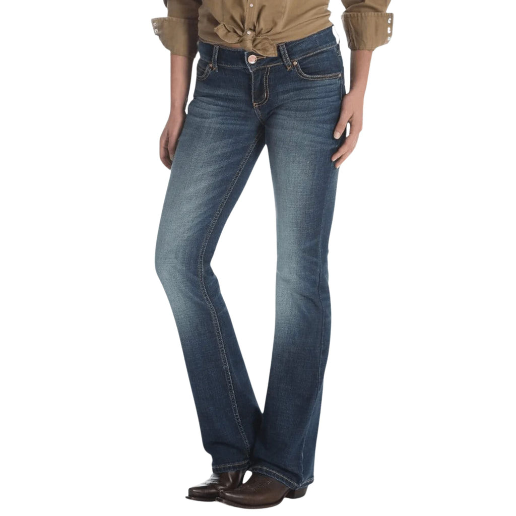 Wrangler Womens Premium Patch Mae Jeans