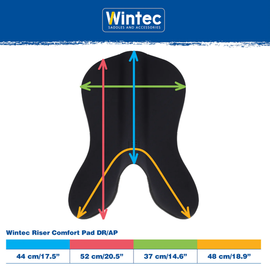 Wintec Riser Dressage Comfort Pad