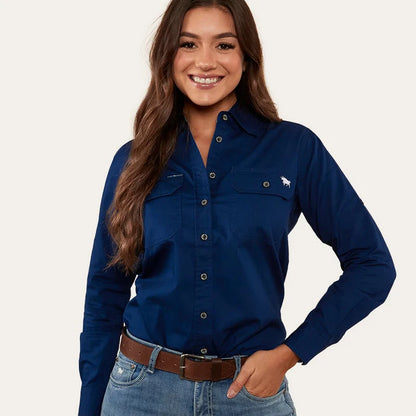 Ringers Western Pentecost River Womens Full Button Work Shirt