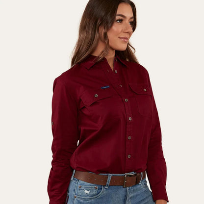 Ringers Western Pentecost River Womens Full Button Work Shirt