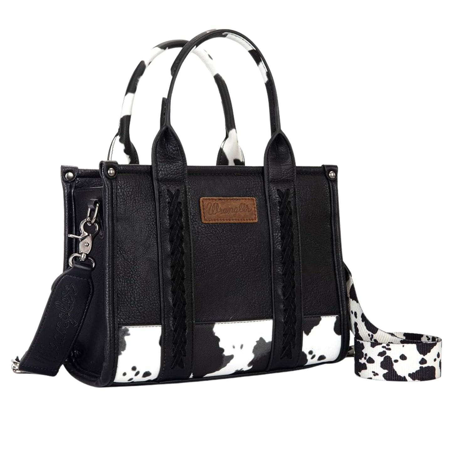 Wrangler Cow Print Crossbody Bag