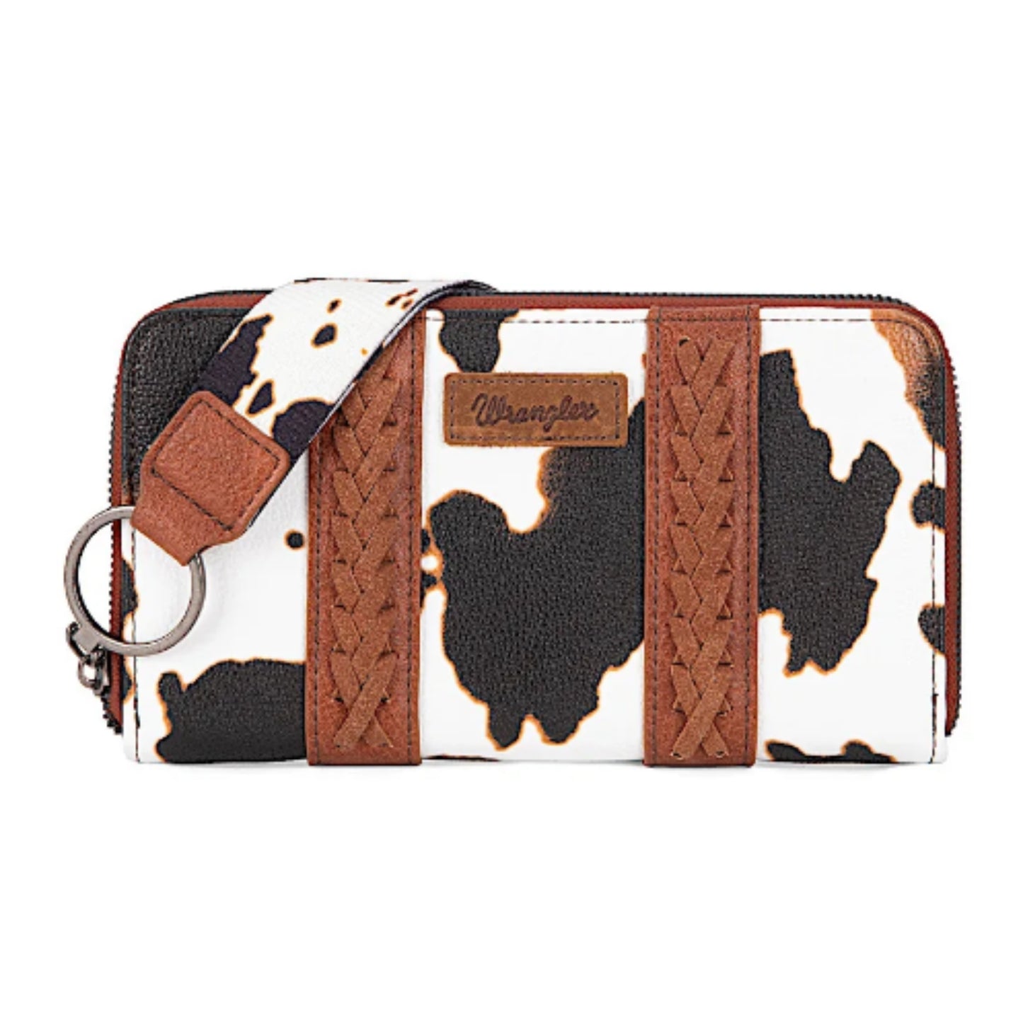 Wrangler Cow Print Large Wallet