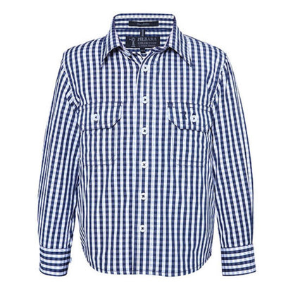 Pilbara Children's Check Long Sleeve Shirt