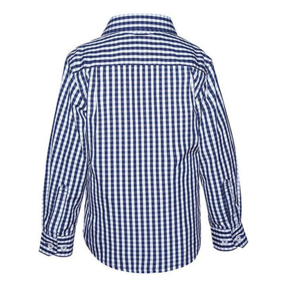 Pilbara Children's Check Long Sleeve Shirt