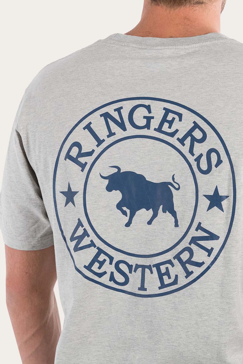 Ringers Western Signature Bull Mens Loose Fit T-Shirt