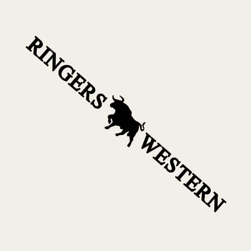 Ringers Western Small Die Cut Sticker